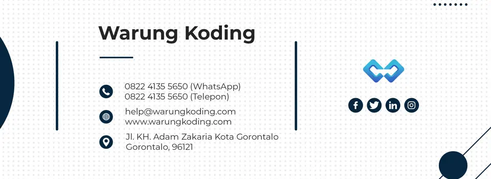 Hubungi Kami - Warung Koding